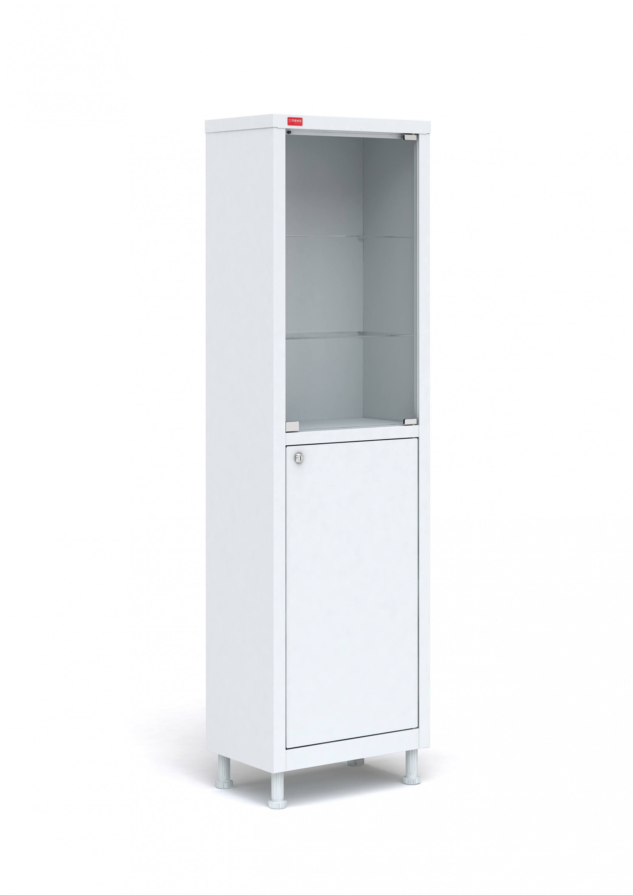 Металлический медицинский шкаф М1 165.50.32 С